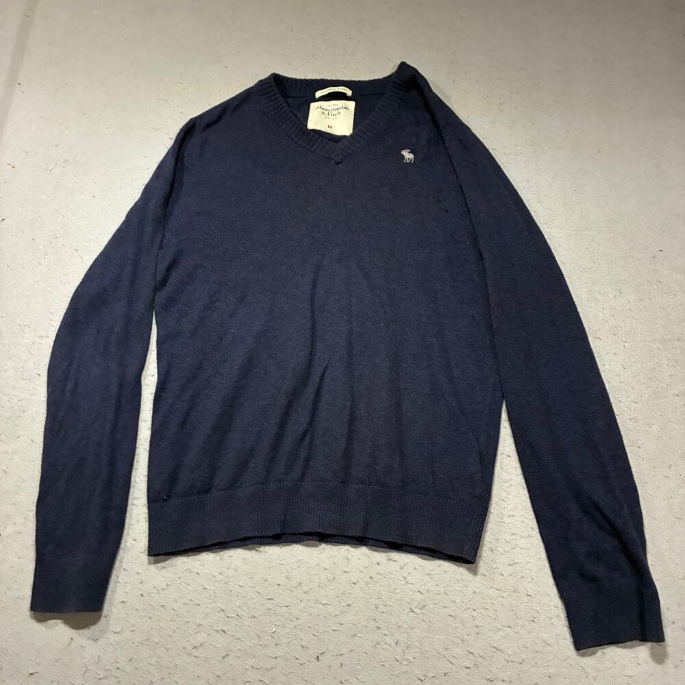 Abercrombie & Fitch Cashmere Blend Sweater Men’s Medium Blue